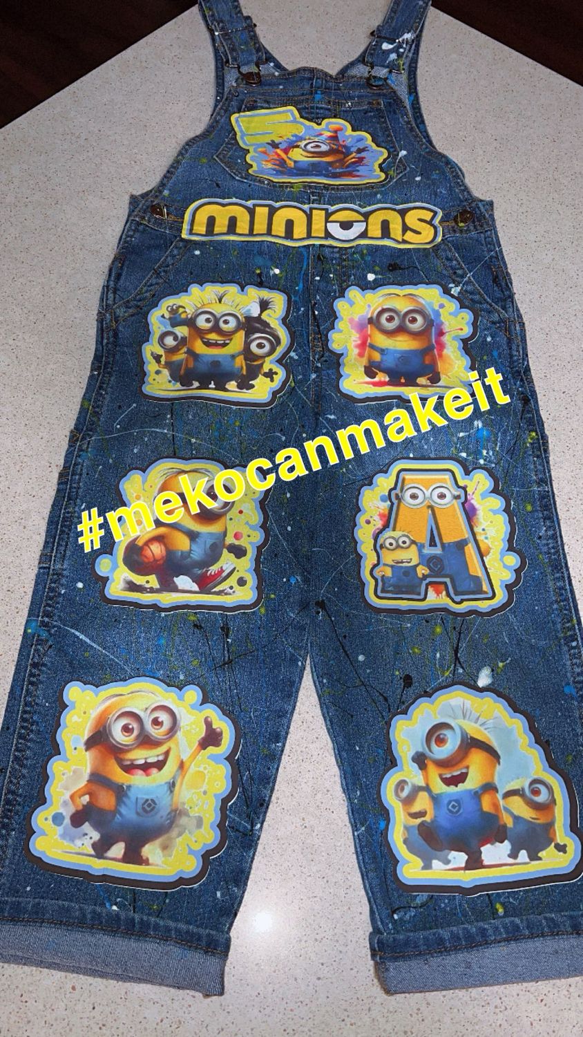 Kids Custom Paint Splatter Outfit Starting at $60