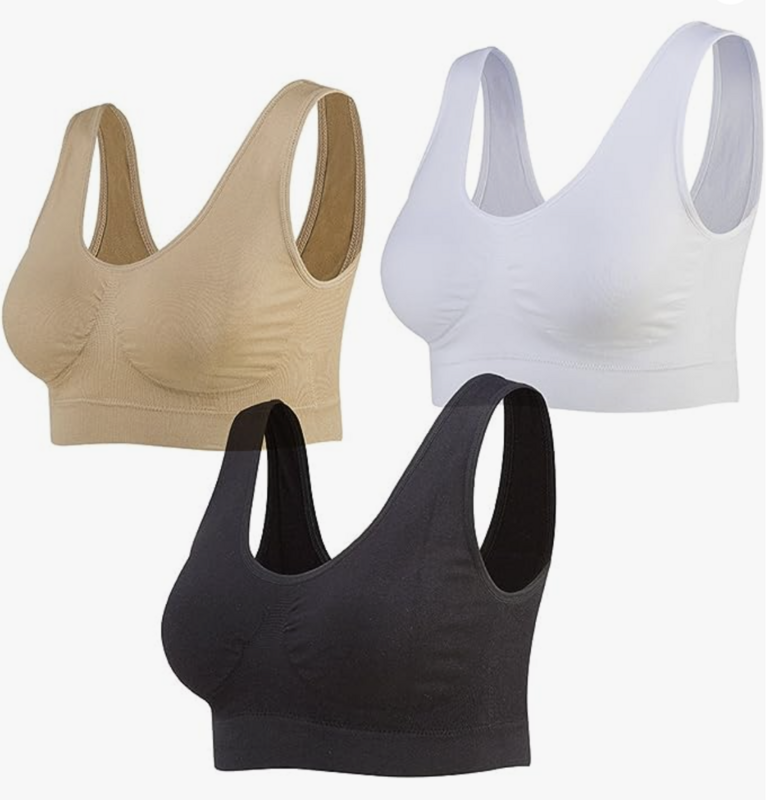Thrive Fitness 3 Pack Seamless Sports Bra