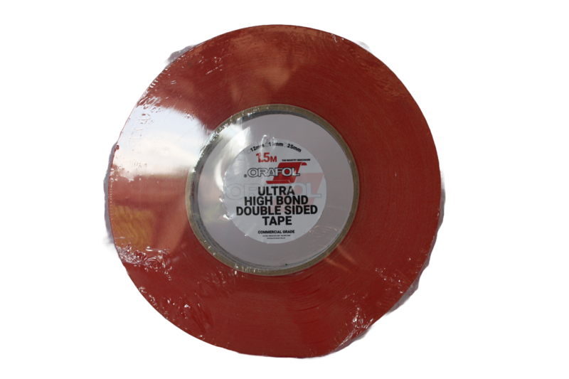 Orafol - Clear Double Sided Tape - 50m