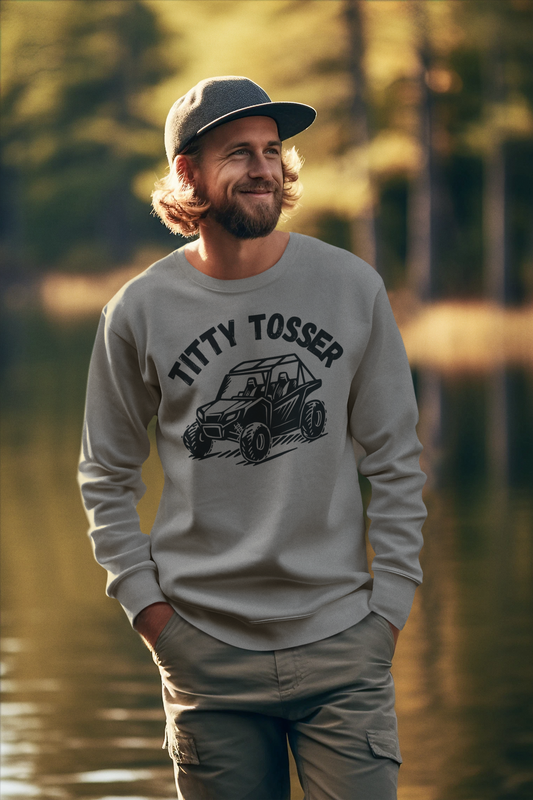 Titty Tosser Unisex Premium Sweatshirt