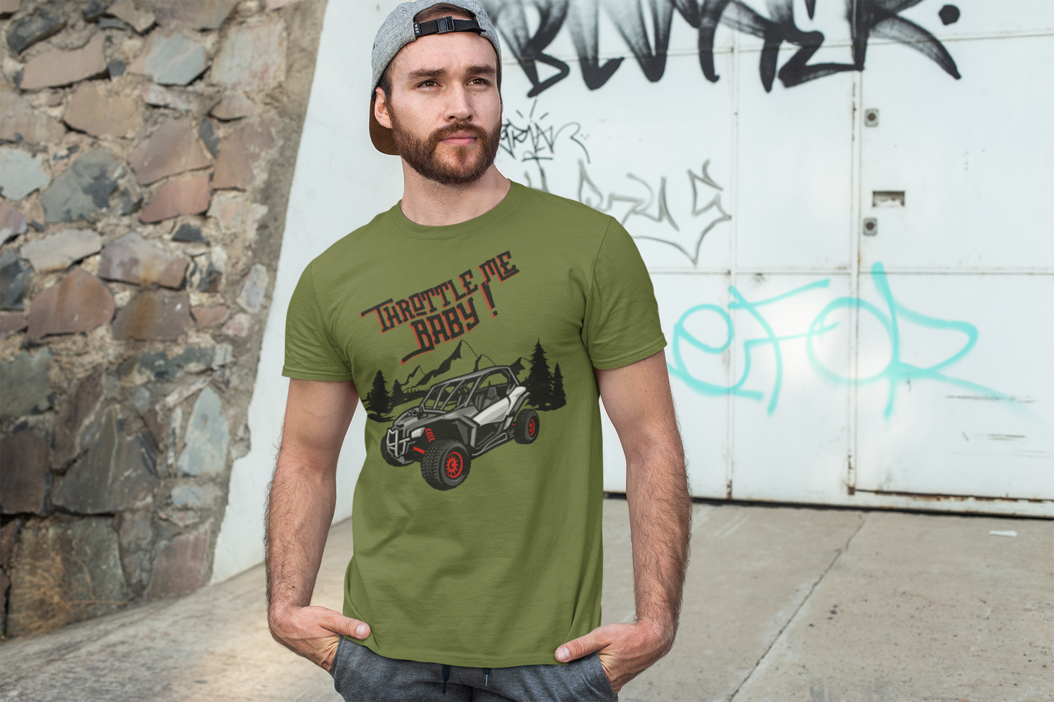 Throttle Me Baby! UTV Unisex t-shirt