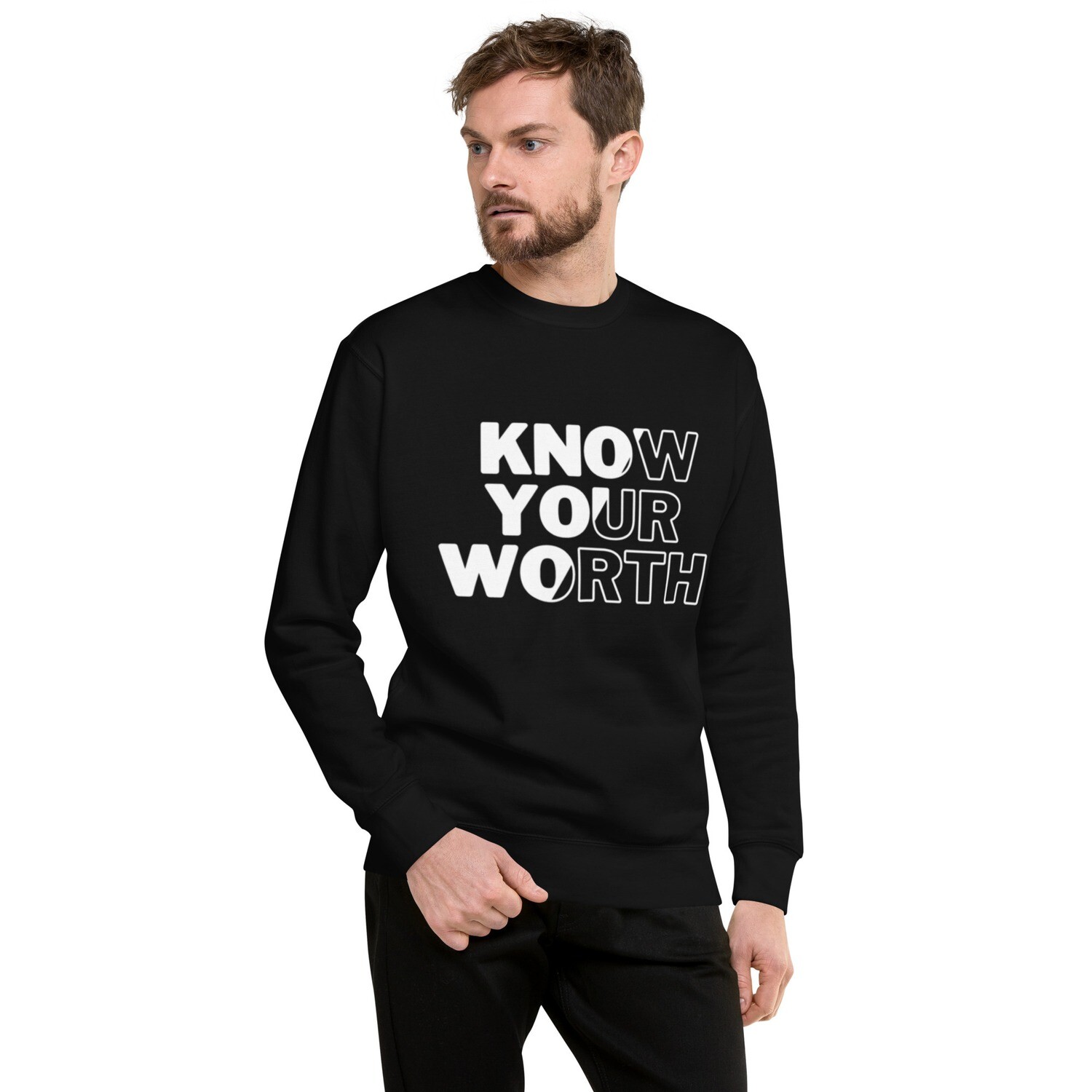 &quot;Know Your Worth&quot; Sweatshirt