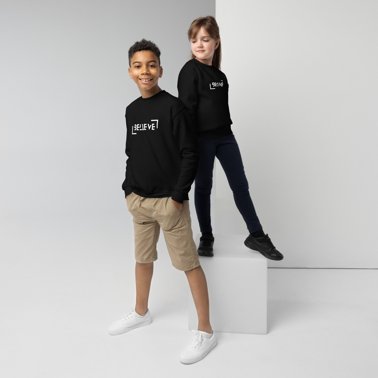 &quot;Believe&quot; Youth Sweatshirt