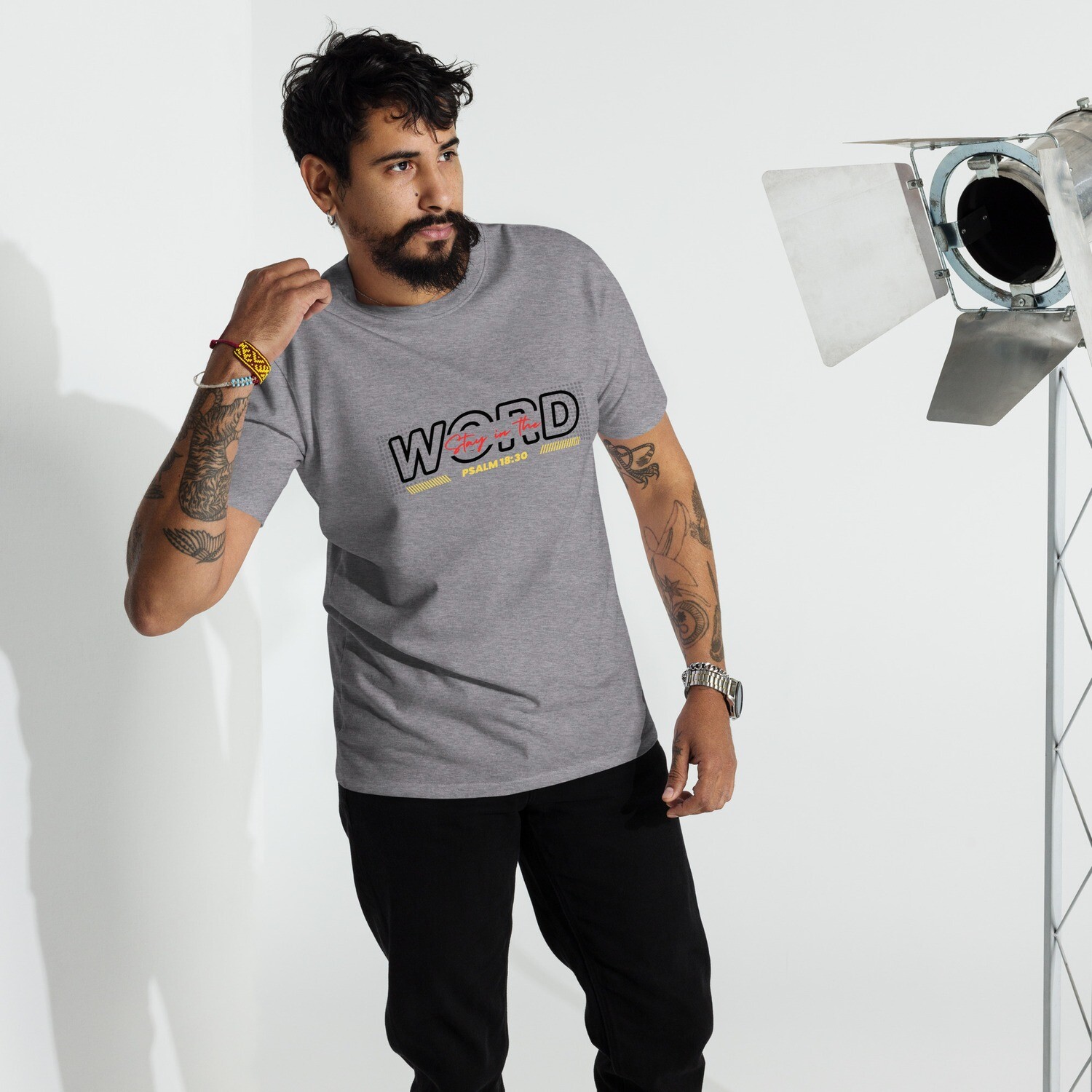 &quot;Stay in the Word&quot; Men&#39;s Tee