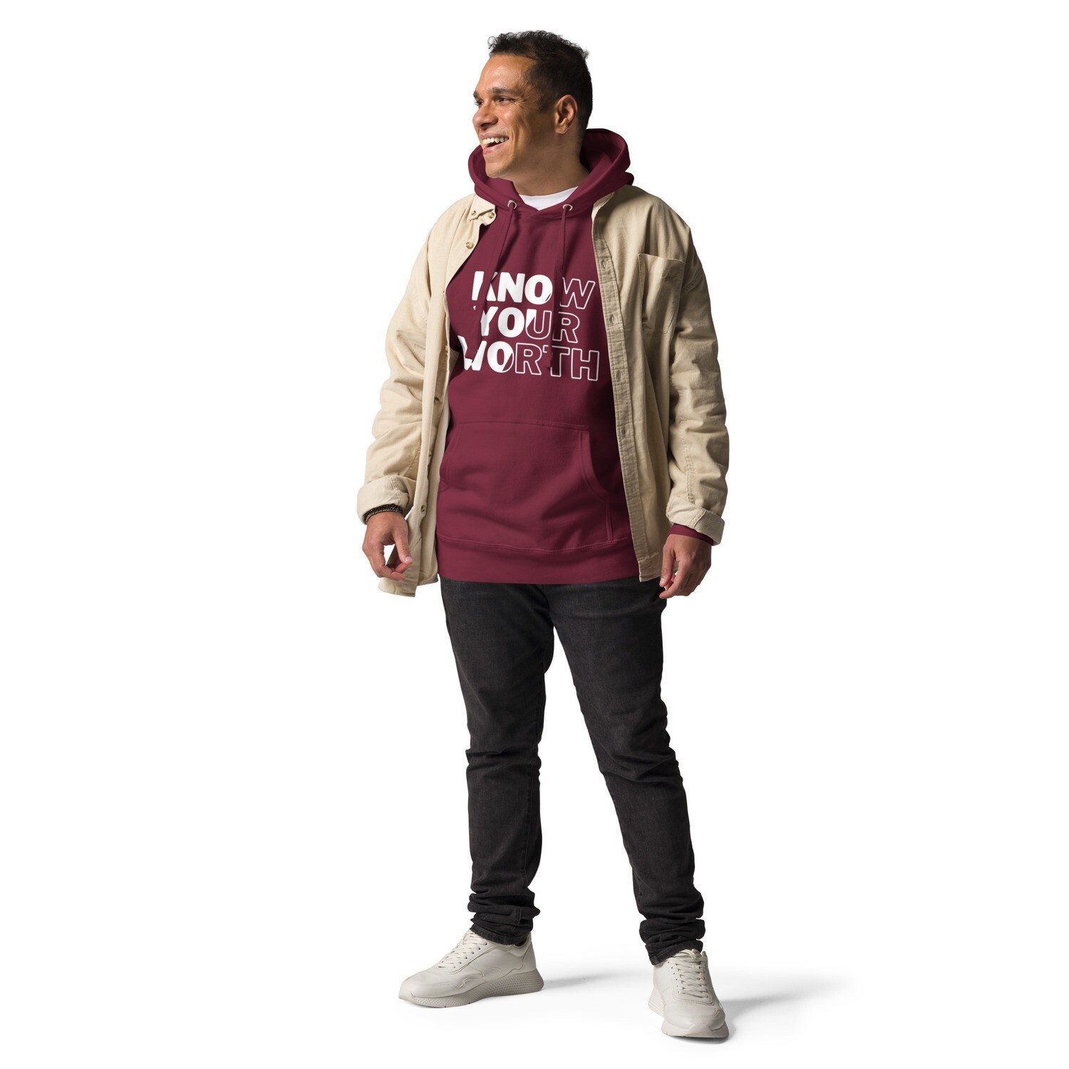 &quot;Know Your Worth&quot; Hoodie