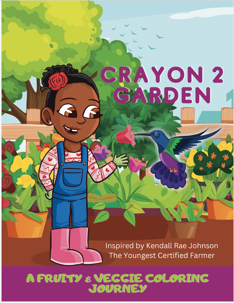 Crayon 2 Garden by Kendall Rae Johnson
