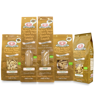 Organic Senatore Cappelli Pasta Variety Pack