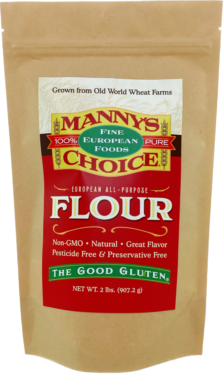 NATURAL, ALL PURPOSE, TYPE 0 – 100% PURE ITALIAN FLOUR – 2LB