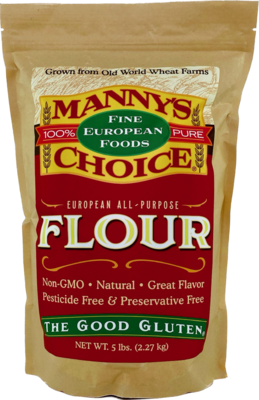 Natural, All Purpose, Type 0 - 100% Pure Italian Flour - 5lb