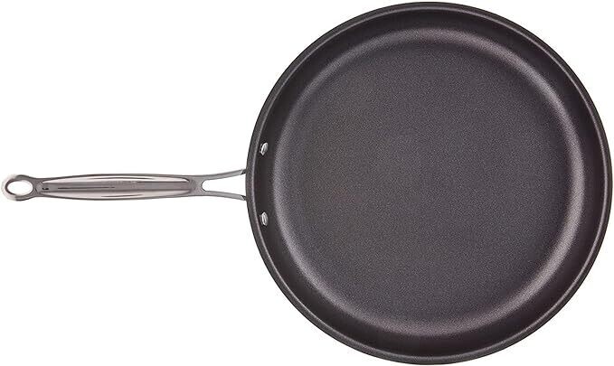 Cuisinart 12-Inch Skillet, Nonstick-Hard-Anodized with Glass Cover