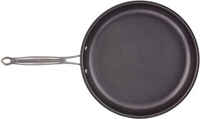 Cuisinart 12-Inch Skillet, Nonstick-Hard-Anodized with Glass Cover