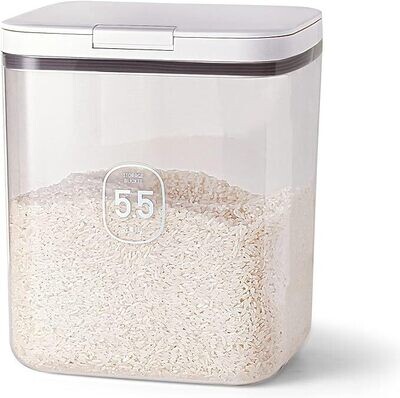 LivLab Flour Container - 5.5 L /5.81qt/5kg Large Flour Dispenser