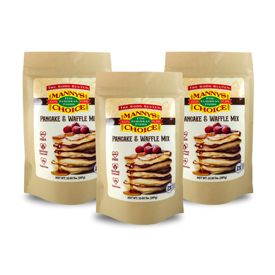 Manny’s Choice Pancake and Waffle Mix 3 Pack