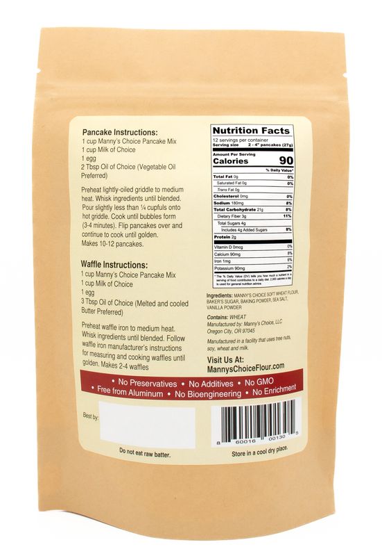 Manny’s Choice Pancake and Waffle Mix 3 Pack