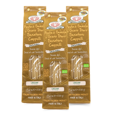 Organic Senator Cappelli Linguine (3 Pack)