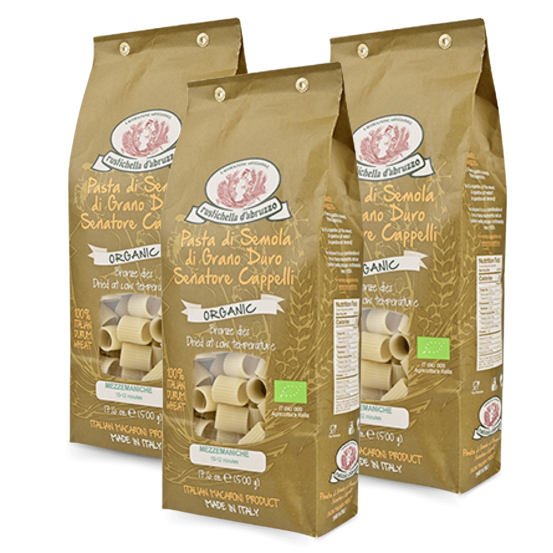 Organic Senator Cappelli Mezzemaniche (3 Pack)