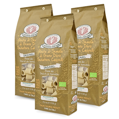 Organic Senator Cappelli Mezzemaniche (3 Pack)
