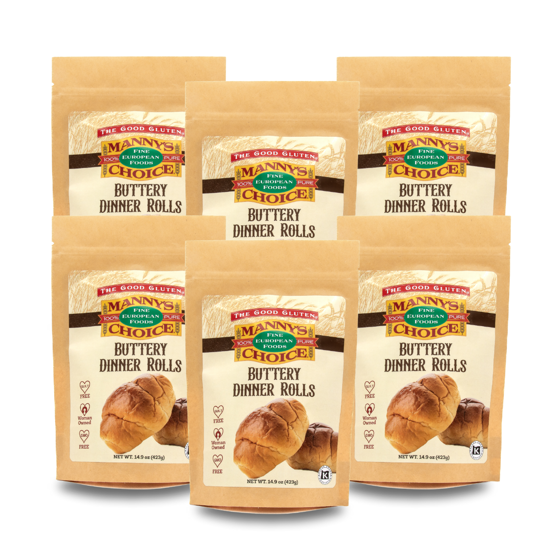 Manny’s Choice Buttery Dinner Rolls Mix (6 Pack)