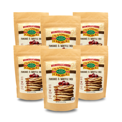 Manny’s Choice Pancake & Waffle Mix (6 Pack) Manny’s Choice Pancake & Waffle Mix (6 Pack)