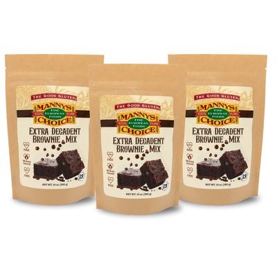 Manny’s Choice Brownie Mix 3 Pack