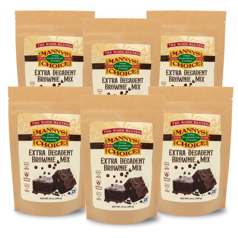 Manny’s Choice Brownie Mix (6 Pack)
