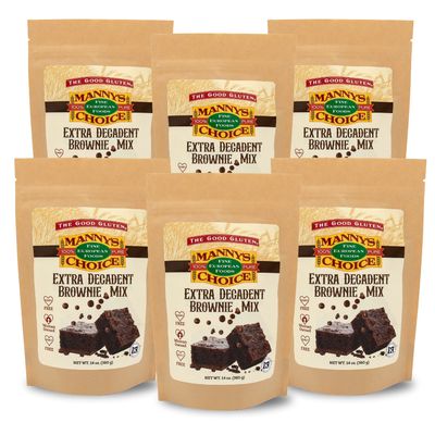 Manny’s Choice Brownie Mix (6 Pack)