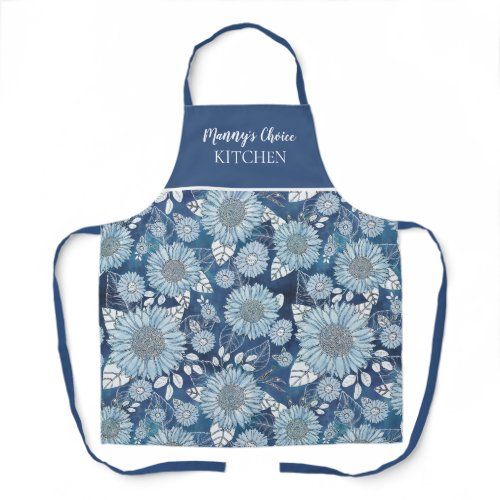 Manny’s Choice Blue Sunflower Apron
