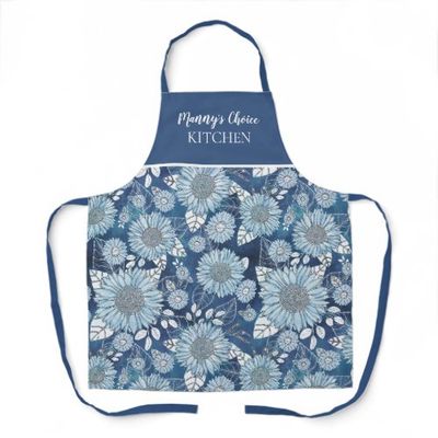 Manny’s Choice Blue Sunflower Apron