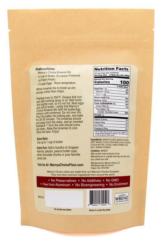 Manny’s Choice Brownie Mix 3 Pack