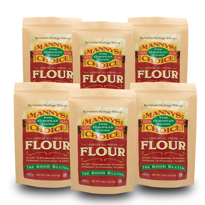 Manny’s Choice Pure Italian Flour 5lb (6 Pack) Manny’s Choice Pure Italian Flour 5lb (6 Pack)