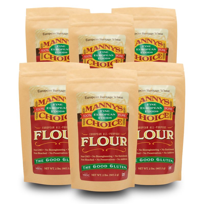 Manny’s Choice Pure Italian Flour 2lb (6 Pack) Manny’s Choice Pure Italian Flour 2lb (6 Pack)