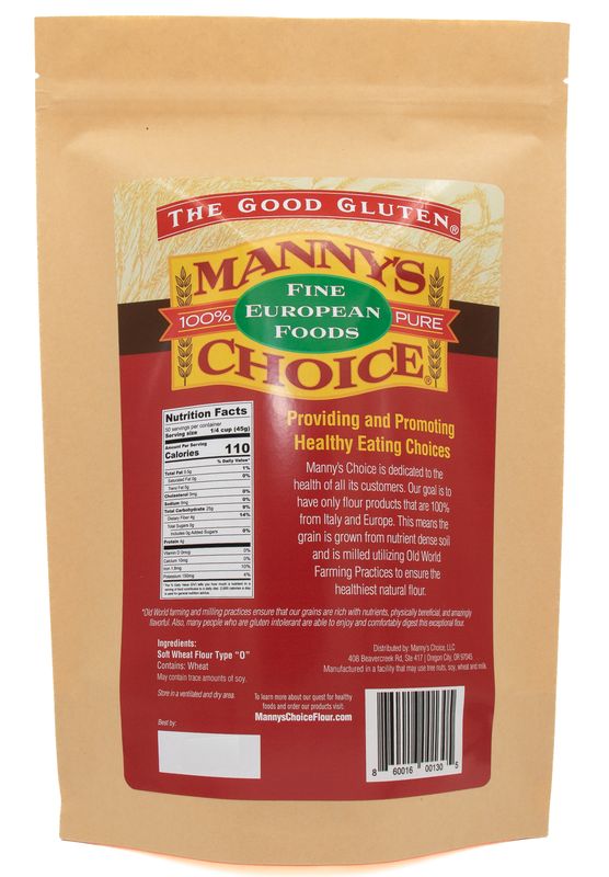 Natural, All Purpose, Type 0 - 100% Pure Italian Flour - 5lb