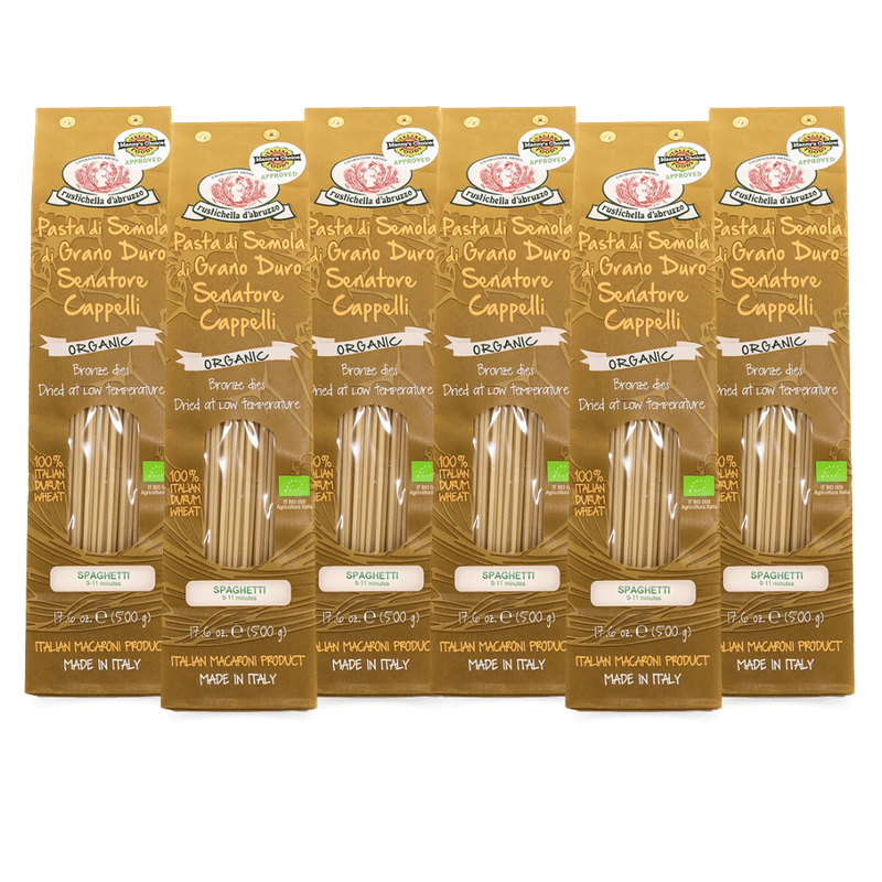 Organic Senator Cappelli Spaghetti (6 Pack) Organic Senator Cappelli Spaghetti (6 Pack)