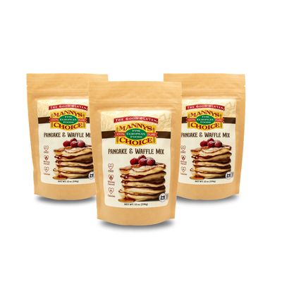 Manny’s Choice Pancake and Waffle Mix 3 Pack
