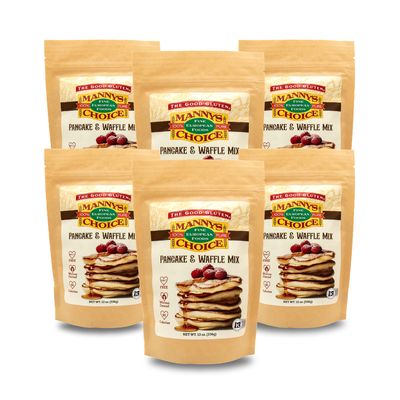 Manny’s Choice Pancake & Waffle Mix (6 Pack)