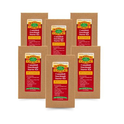 Manny’s Choice Camaldoli Sourdough Starter Kit (6 Pack)