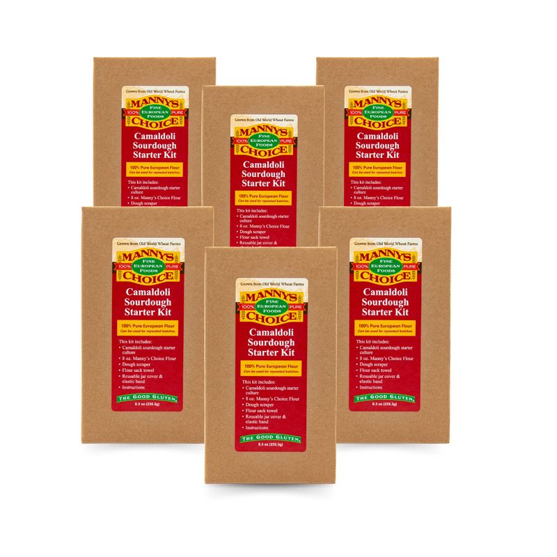 Manny’s Choice Camaldoli Sourdough Starter Kit (6 Pack)
