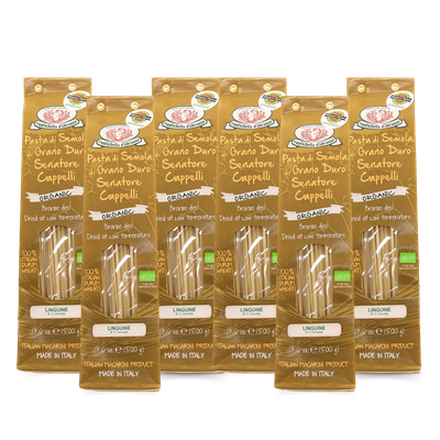 Organic Senator Cappelli Linguine (6 Pack) Organic Senator Cappelli Linguine (6 Pack)