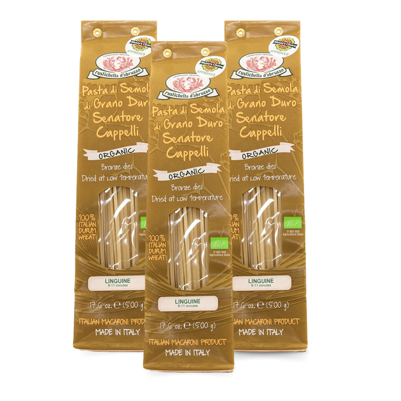 Organic Senator Cappelli Linguine (3 Pack) Organic Senator Cappelli Linguine (3 Pack)