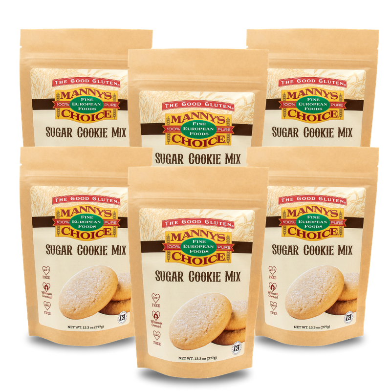Manny’s Choice Sugar Cookie Mix (6 Pack)