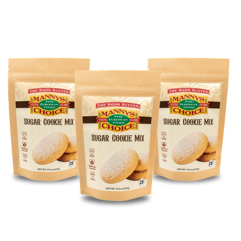 Manny’s Choice Sugar Cookie Mix (3 Pack)