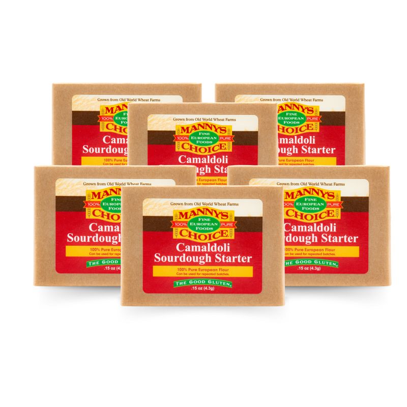 Manny’s Choice Camaldoli Sourdough Starter (6 Pack)