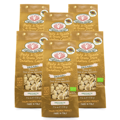Organic Senator Cappelli Orecchiette (6 Pack)