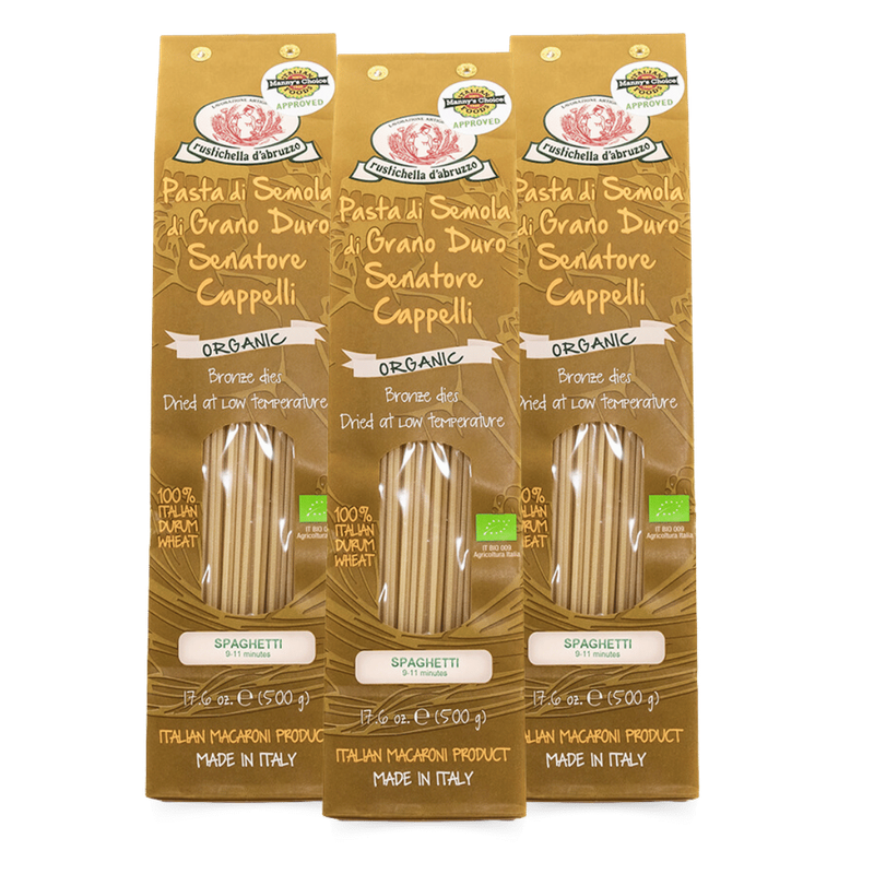 Organic Senator Cappelli Spaghetti (3 Pack) Organic Senator Cappelli Spaghetti (3 Pack)