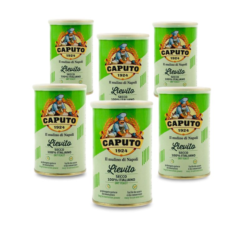 Caputo Lievito Dry Yeast 100% Italian (6 Pack)