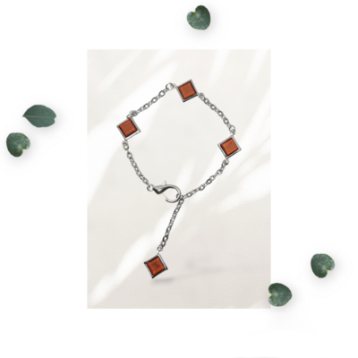 Cinnamon brown bracelet