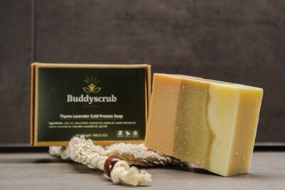 Zitrone, Pfefferminze und Jasmin Buddyscrub