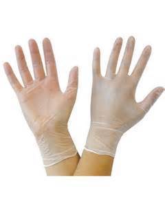 CLEAR VINYL POWDER FREE GLOVES CTN 0F 1000 SIZE X-L