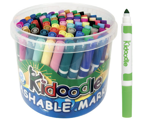 KIDOODLE MARKERS ASST 96 (POA)