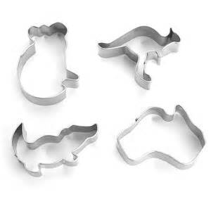 COOKIE CUTTER SET AUSSIE ANIMALS PK 4 (POA)